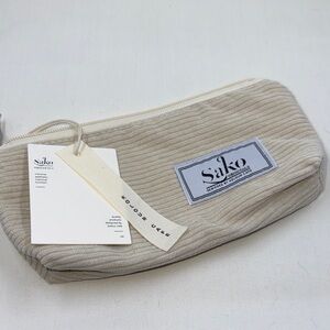 The Sak Beige Corduroy Pencil Case - The Sak-Kolour Cafe
